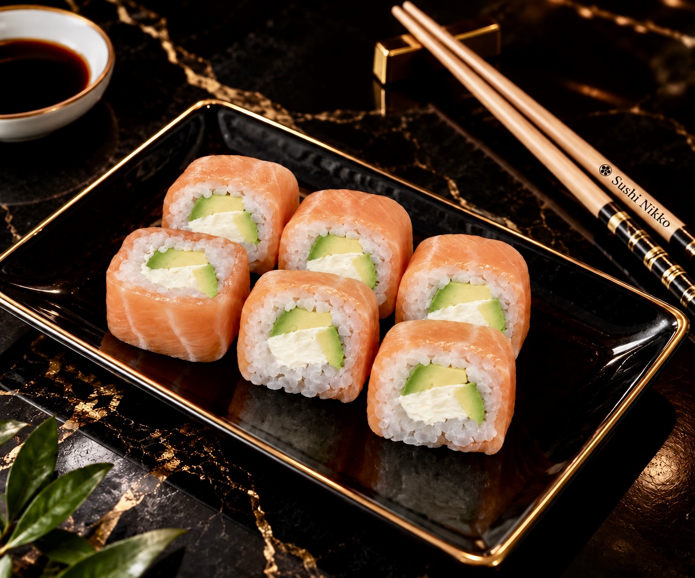 🥑 Saumon Rolls Avocat Cheese