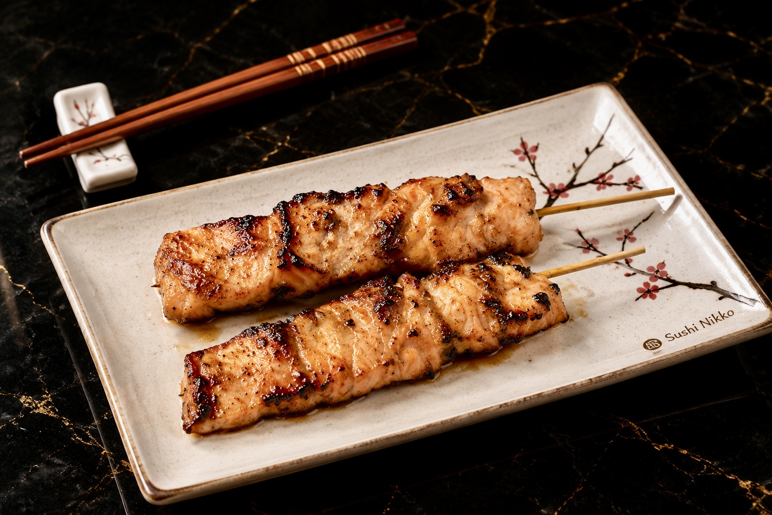 🐟 Yakitori Saumon
