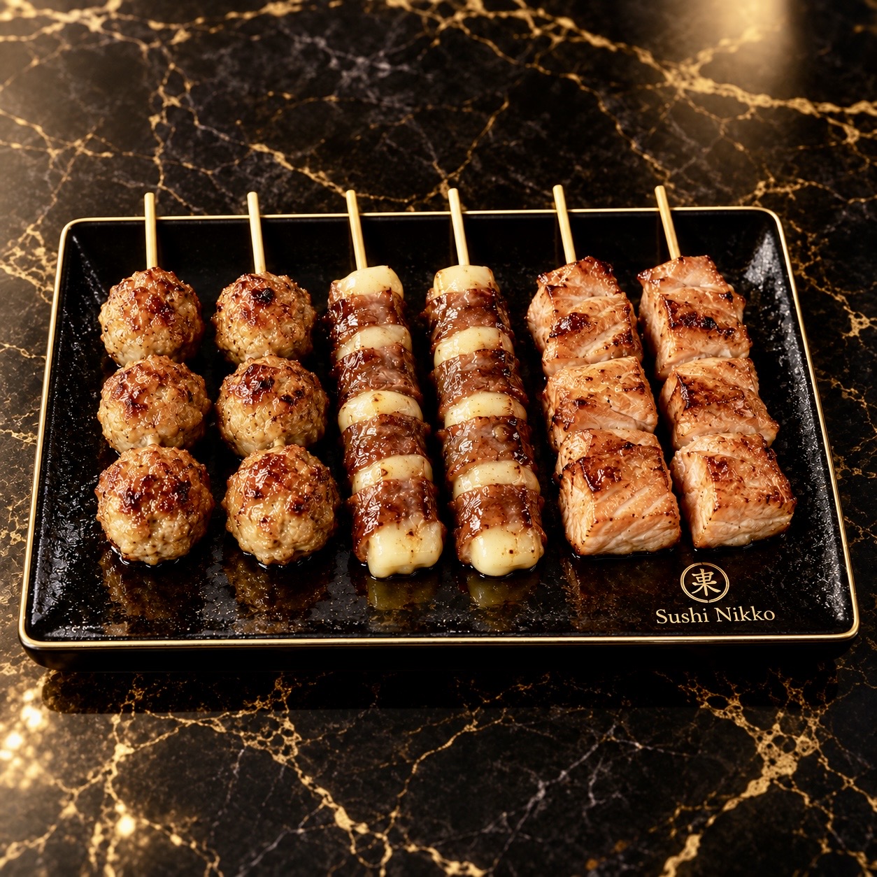 Nikko 6️⃣ — Brochettes Mix (6 pcs)