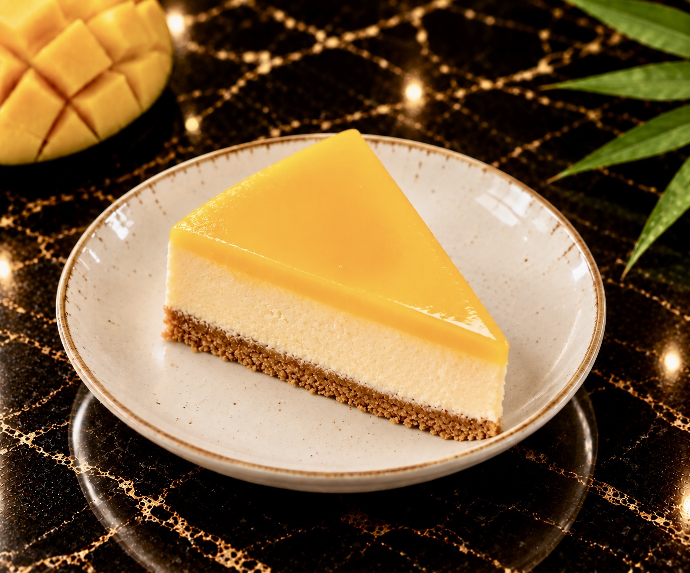 🧁 Cheesecake Mangue – Fait Maison